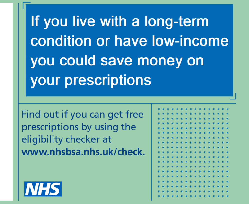 You could save money on prescriptions, full text below
