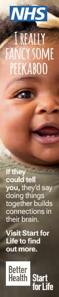I fancy some peekaboo.If they could tell you, they'd say feeling comforted and safe builds connections in their brain. Visit Start for Life to find out more