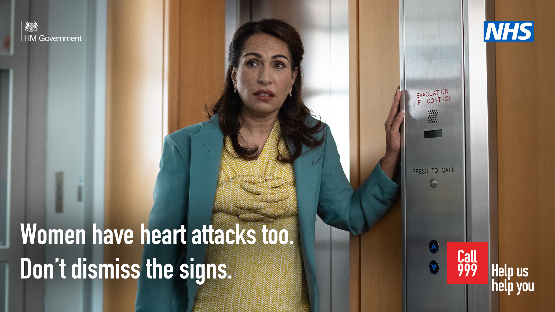 Women have heart attacks too. Don