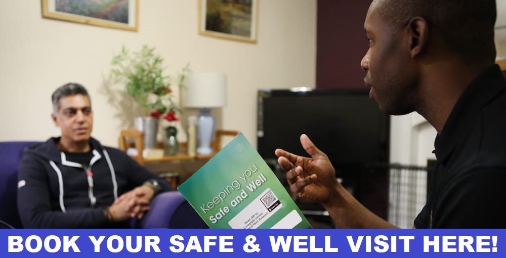 Book your safe and well visit here