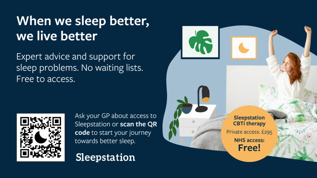 When we sleep better we live better. Full text below