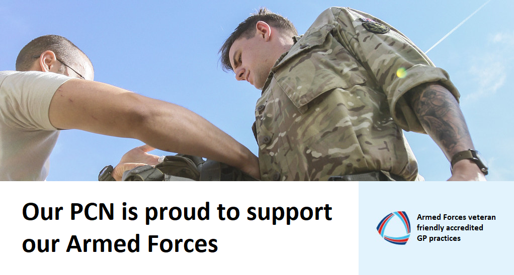 Our PCN is proud to support our armed forces