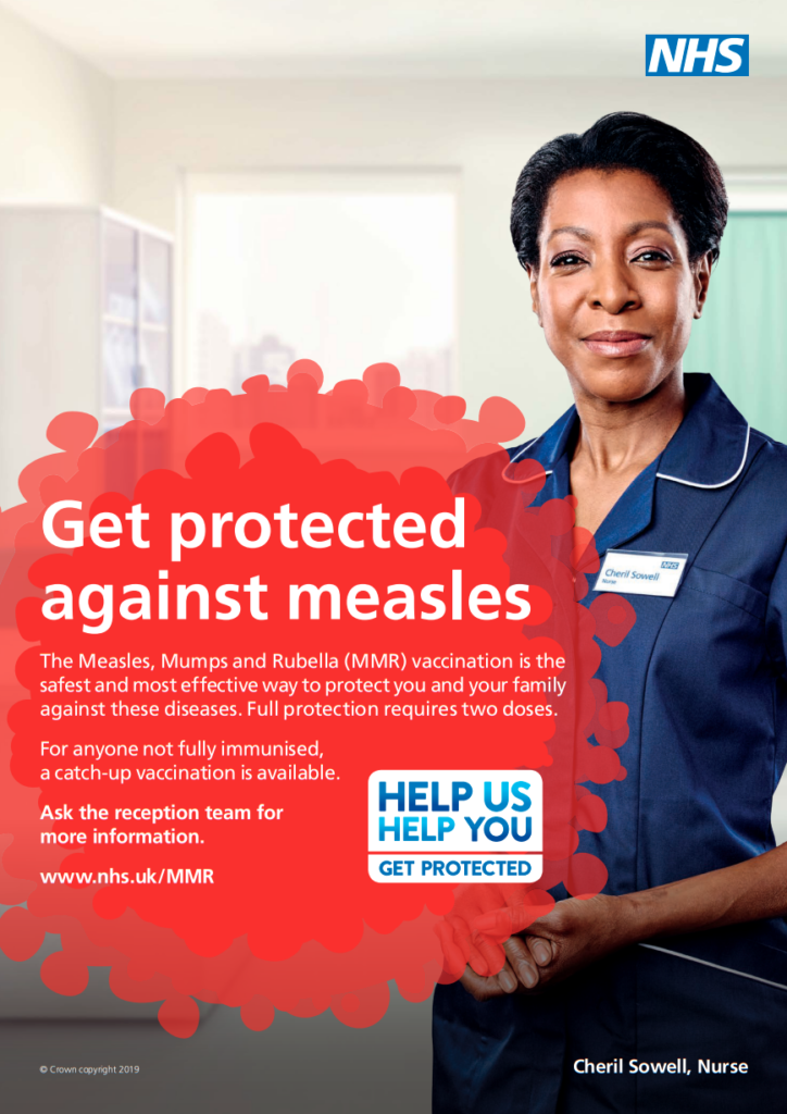 Get protected against measles. Full text below