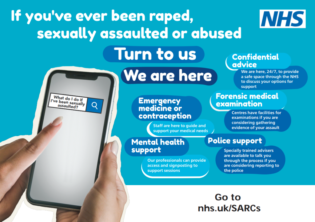If you have ever been raped, sexually assaulted or abused, turn to us. Full text below