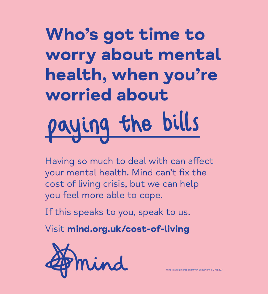 Cost of living poster. Full text below