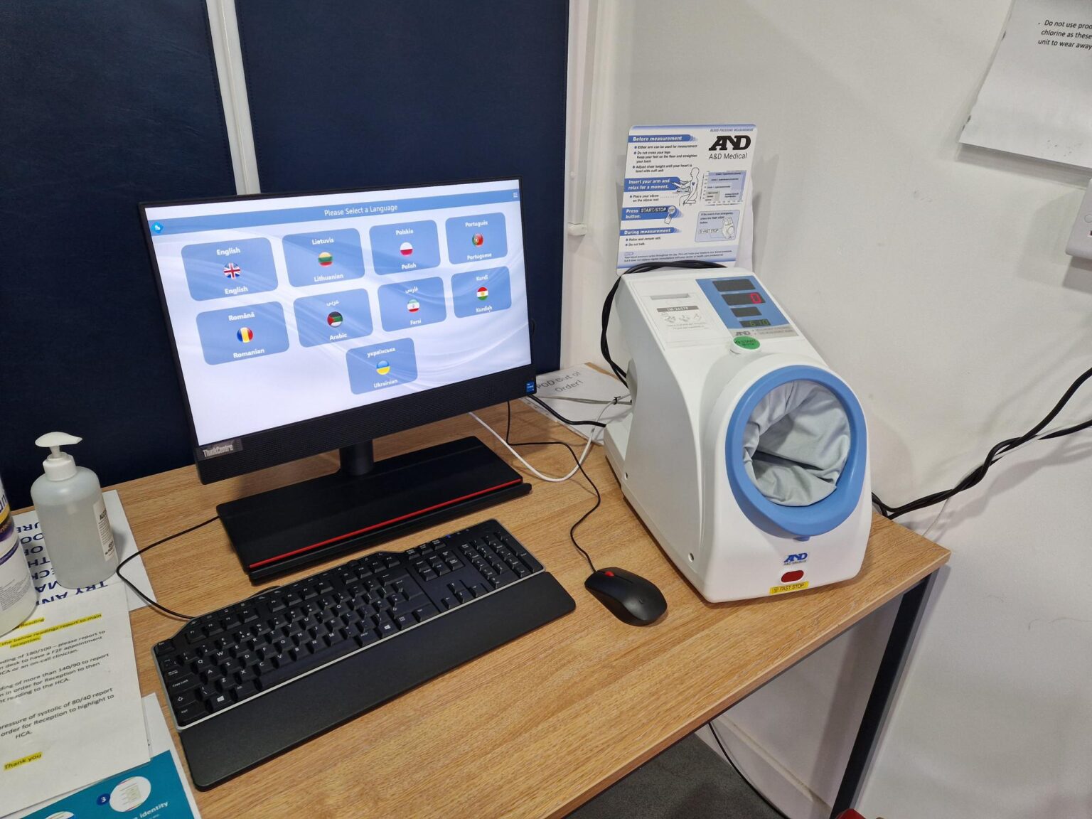 Surgery pod setup