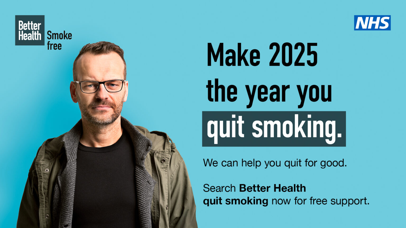 Make 2025 the year you quit smoking. We can help you quit for good. Search better health quit smoking now for free support.