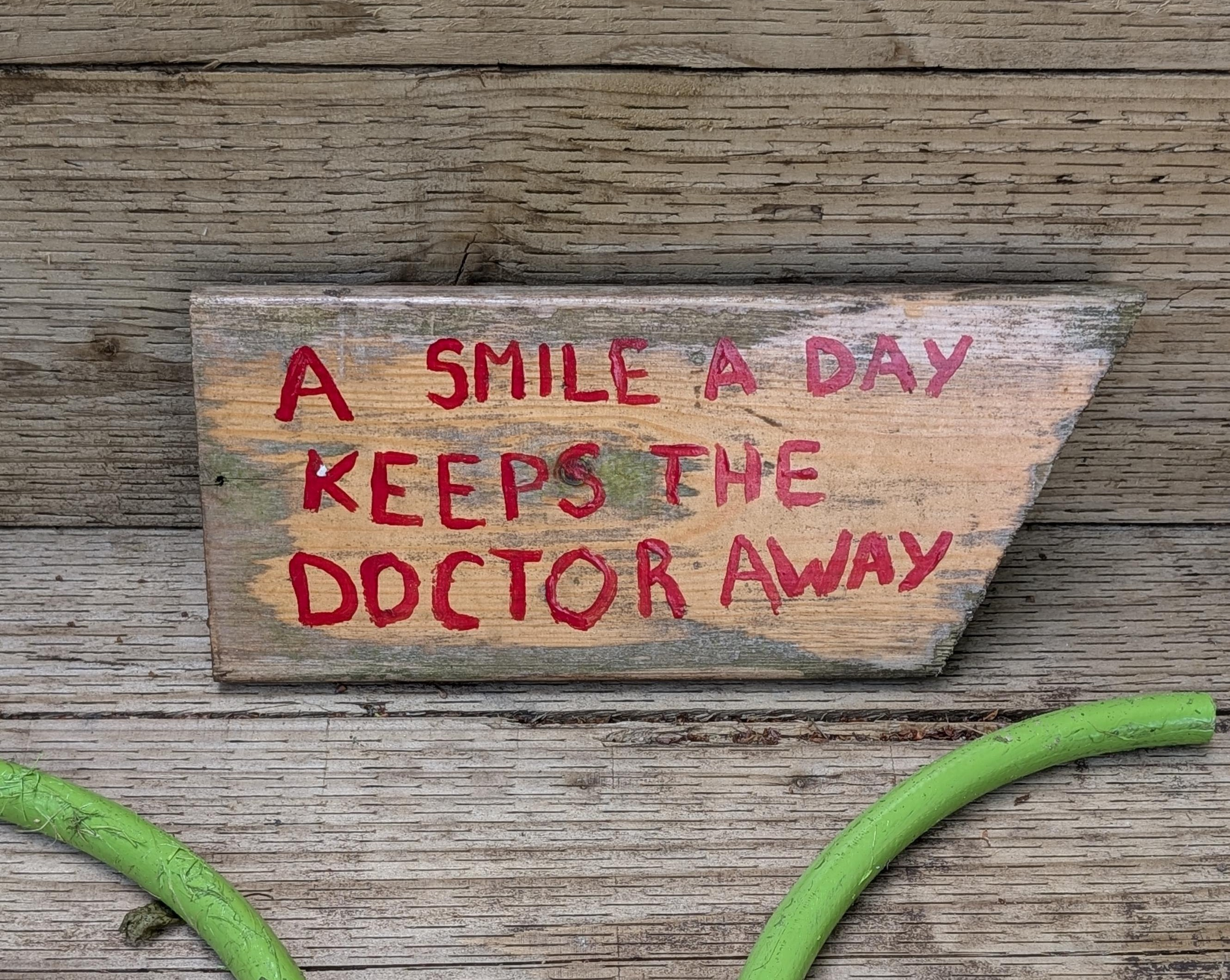 a smile a day keeps the doctor away